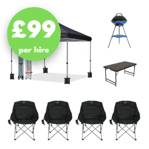 The Ultimate Outdoor Package for 4