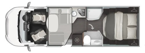 Roller Team Zefiro 696 (2025) Manual floor plan