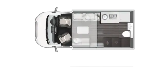Roller Team Kronos Compact 590 (2025) Manual floor plan